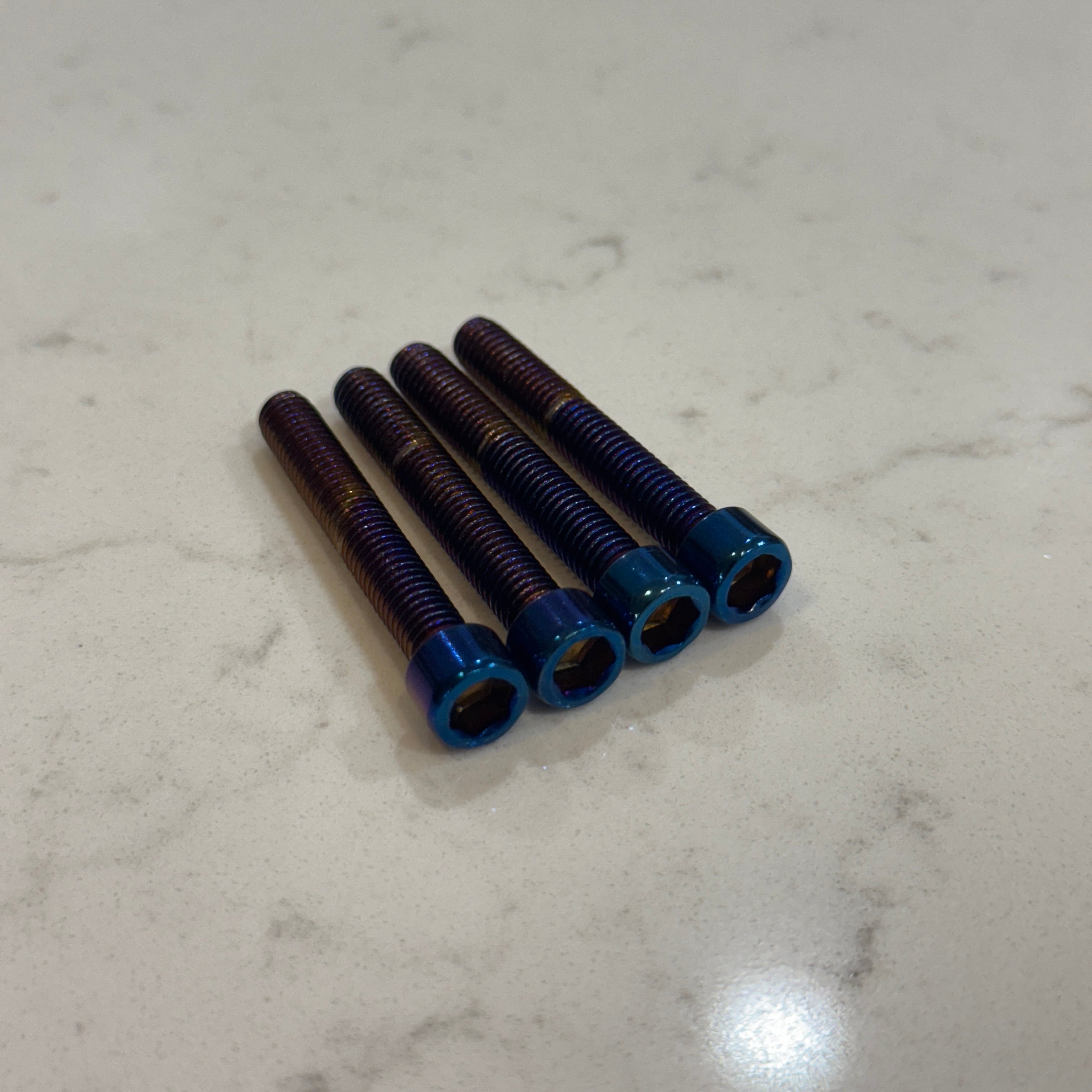 Titanium Direct Mount Bolts (18mm riser)