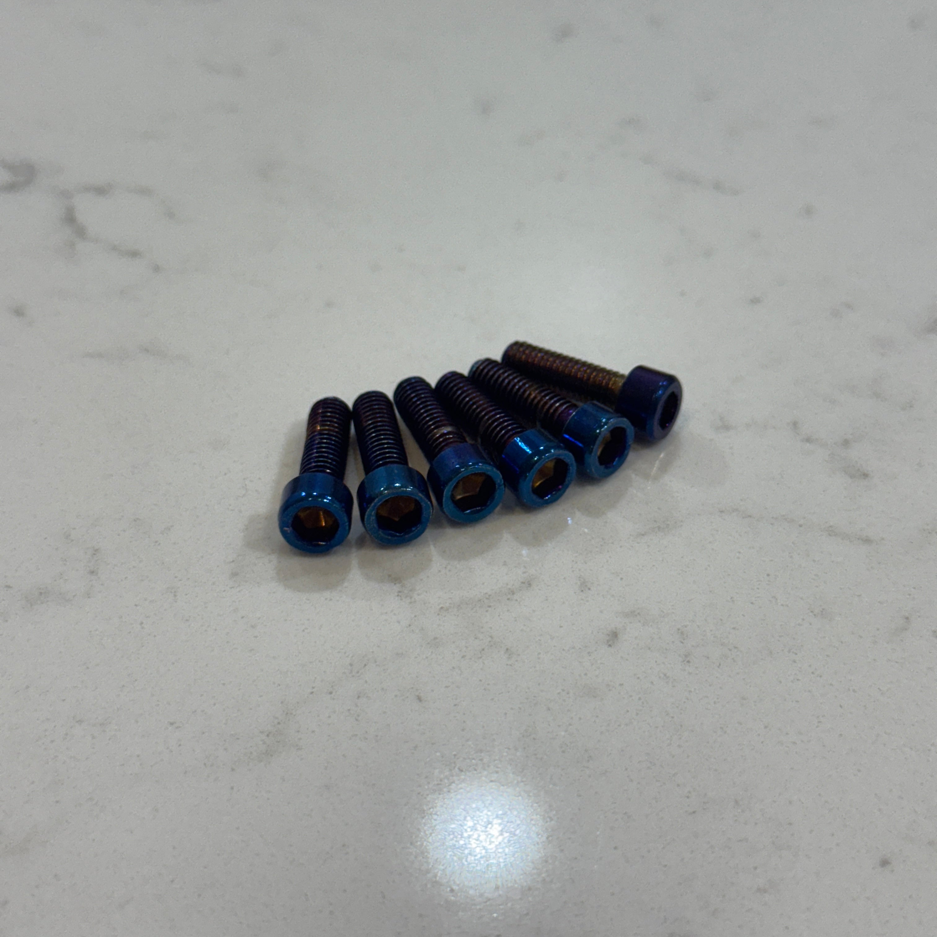 Titanium Triple Clamp Bolts