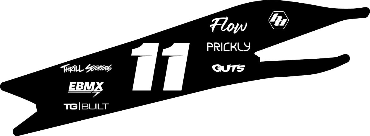 Ultra bee swing arm decal